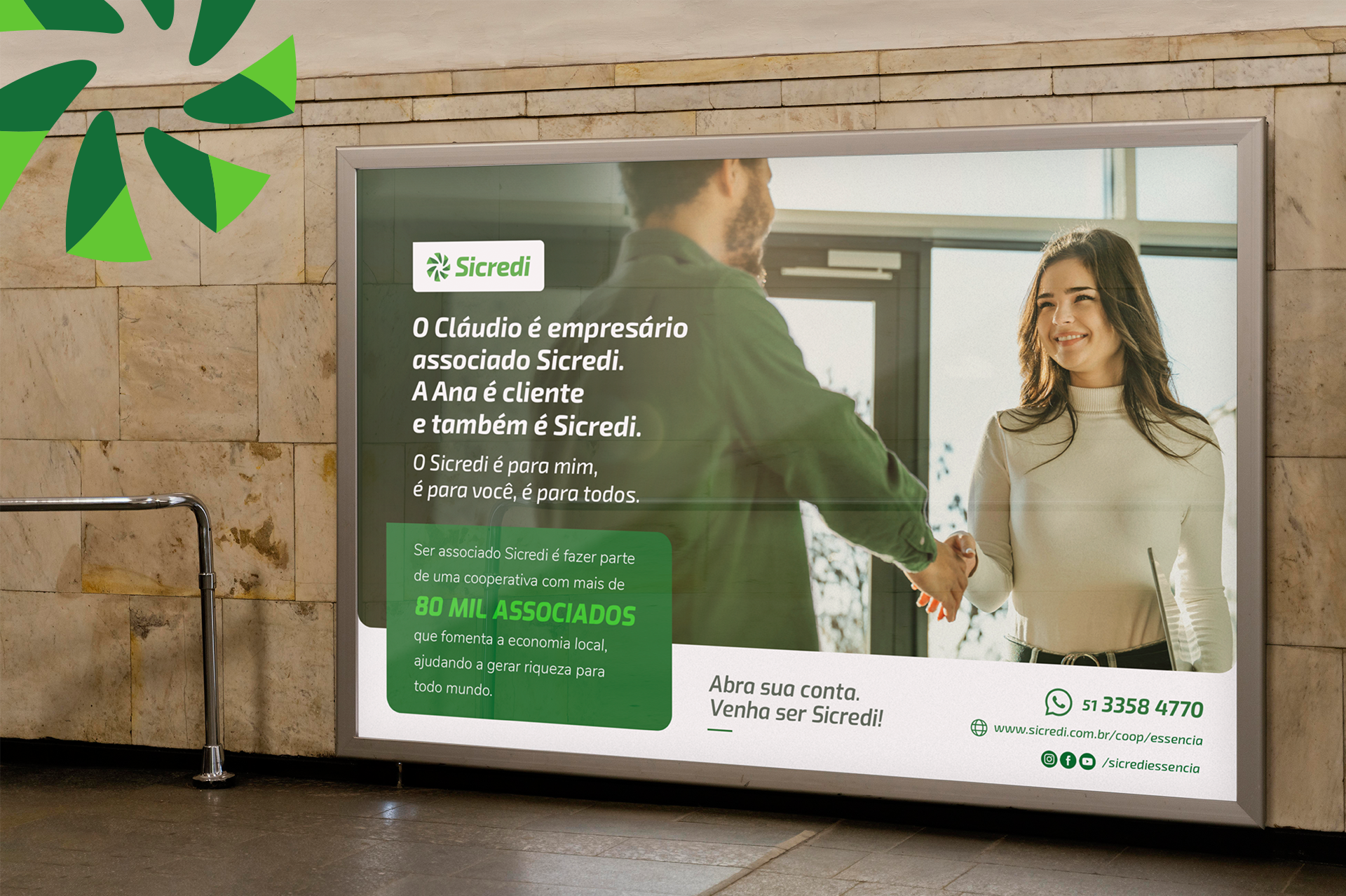 Sicredi Essência - 80 mil associados