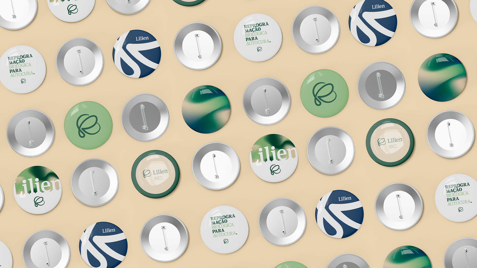 Lilien Reprogramação Biológica - Identidade visual