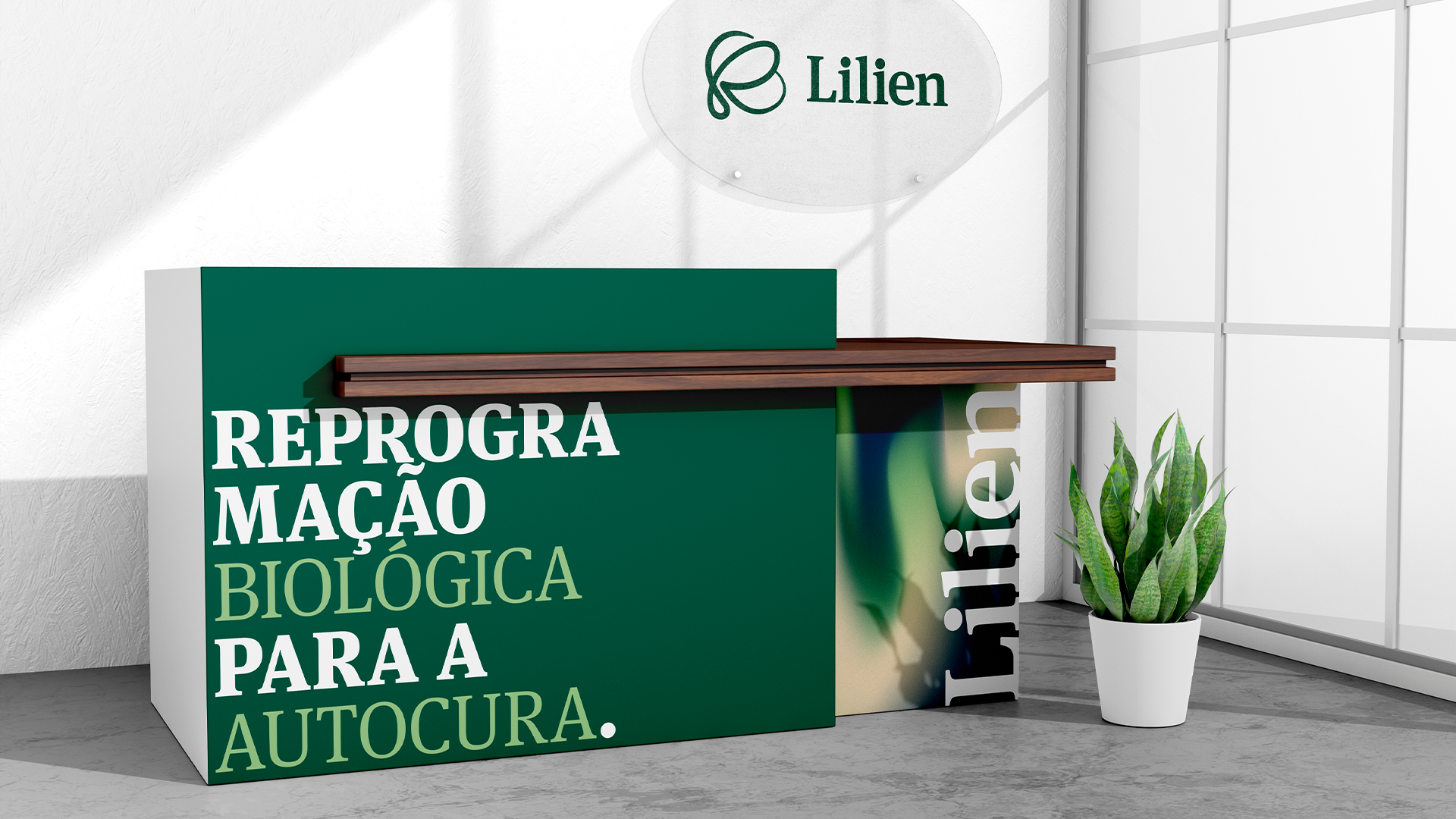 Lilien Reprogramação Biológica - Identidade visual